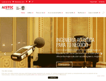 Tablet Screenshot of aistec.com